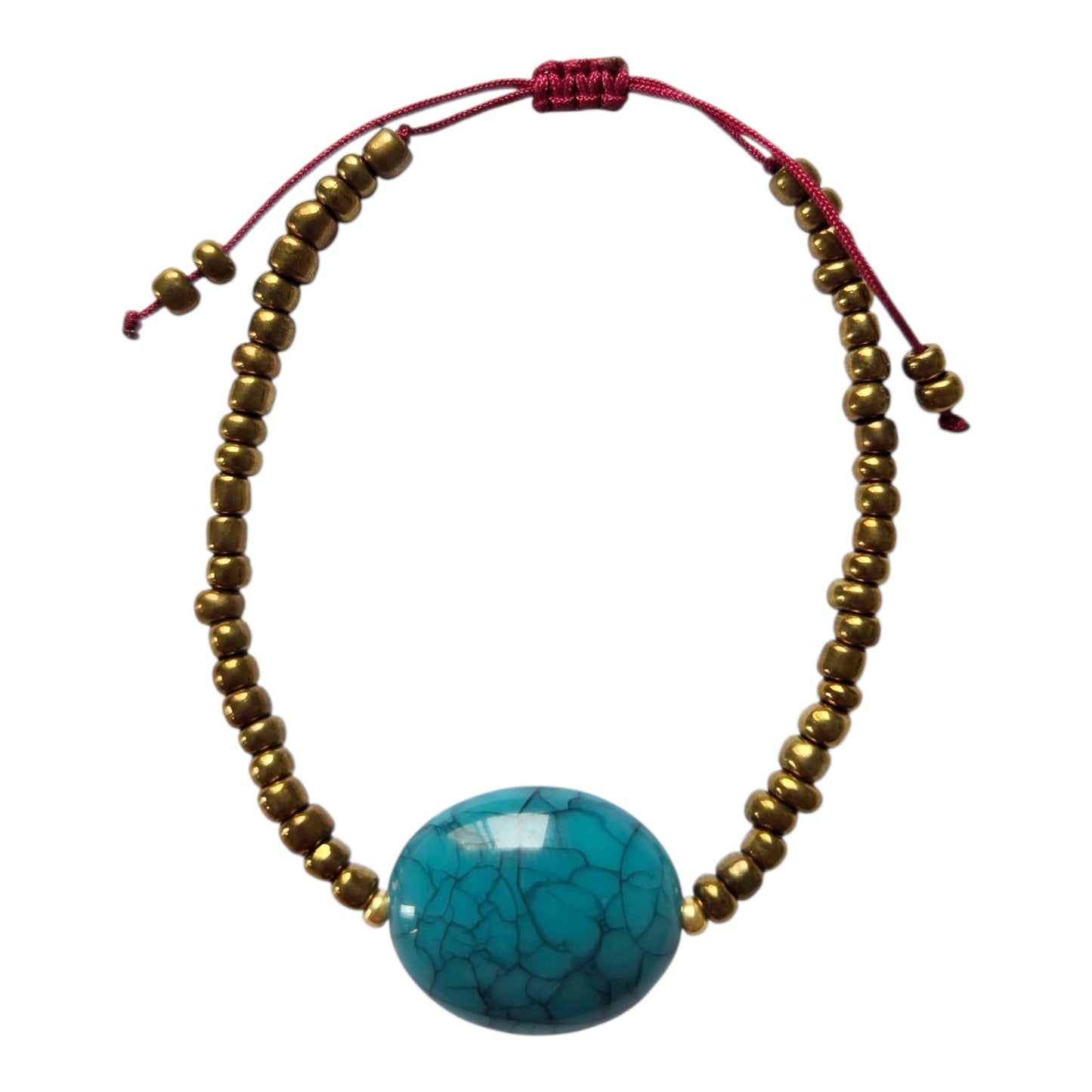 TURQUOISE BRONZE BRACELET
