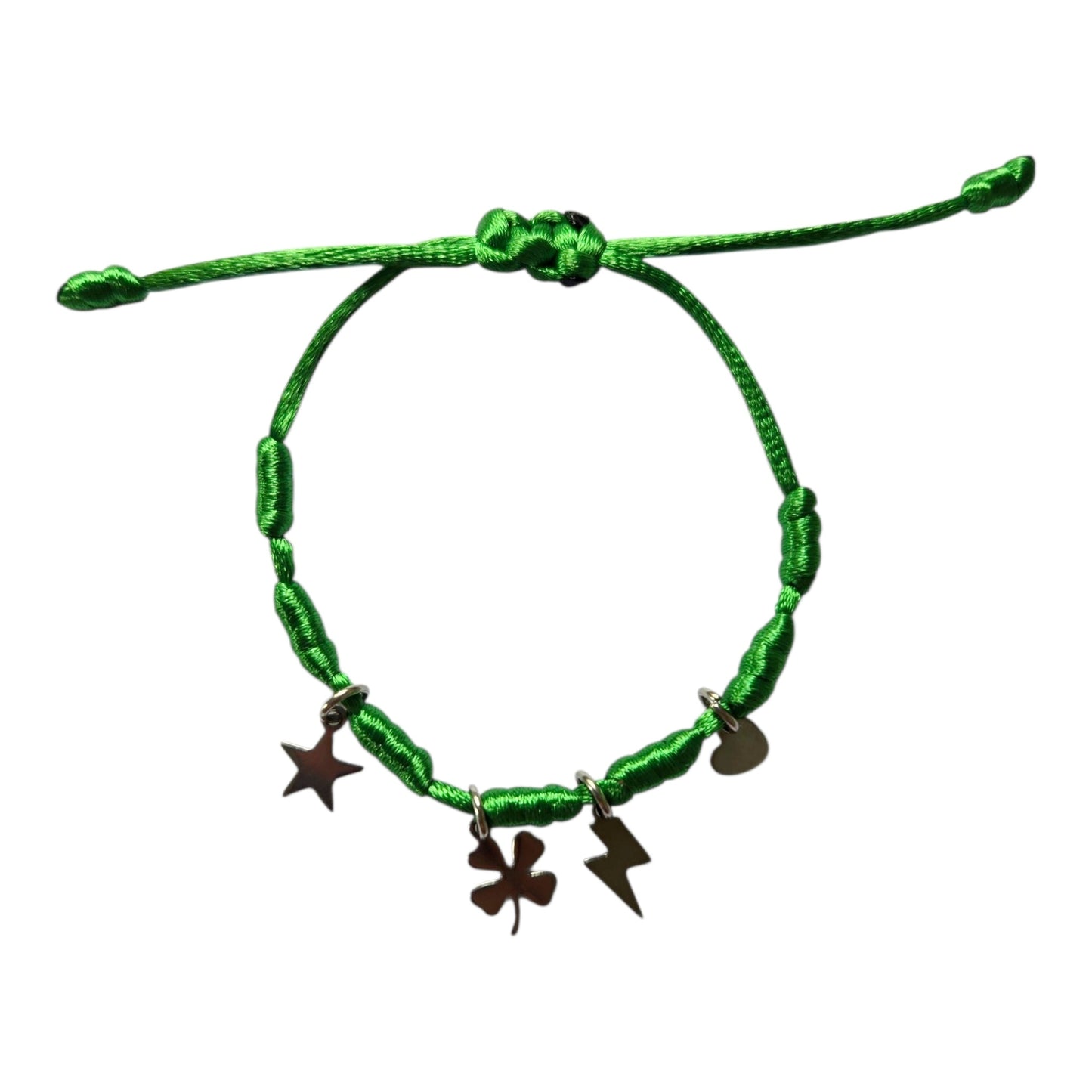 GREEN CHARM BRACELET