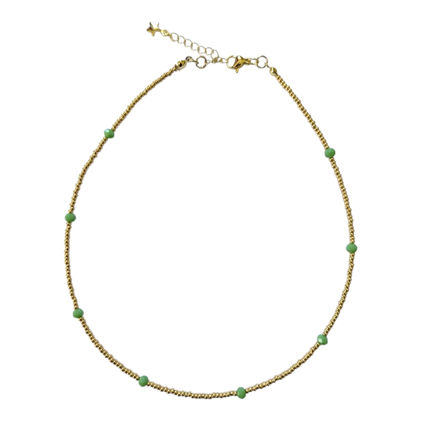 NECKLACE BASIC GREEN