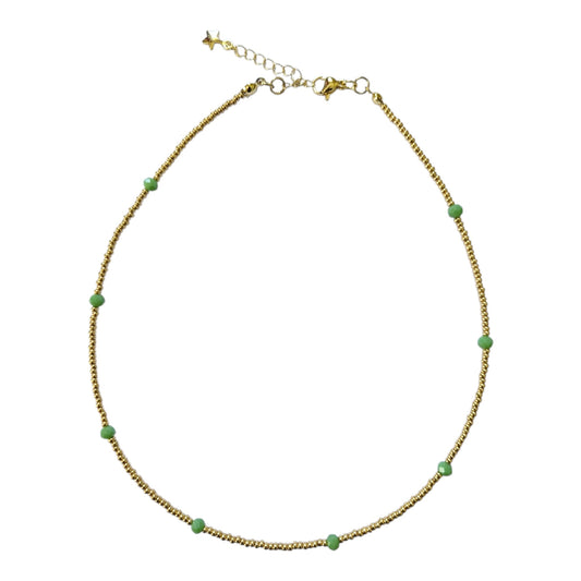 NECKLACE BASIC GREEN