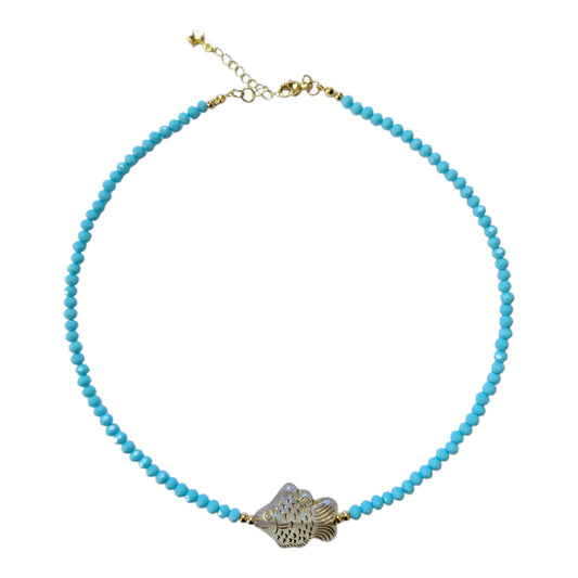 OCEAN BLUE NECKLACE