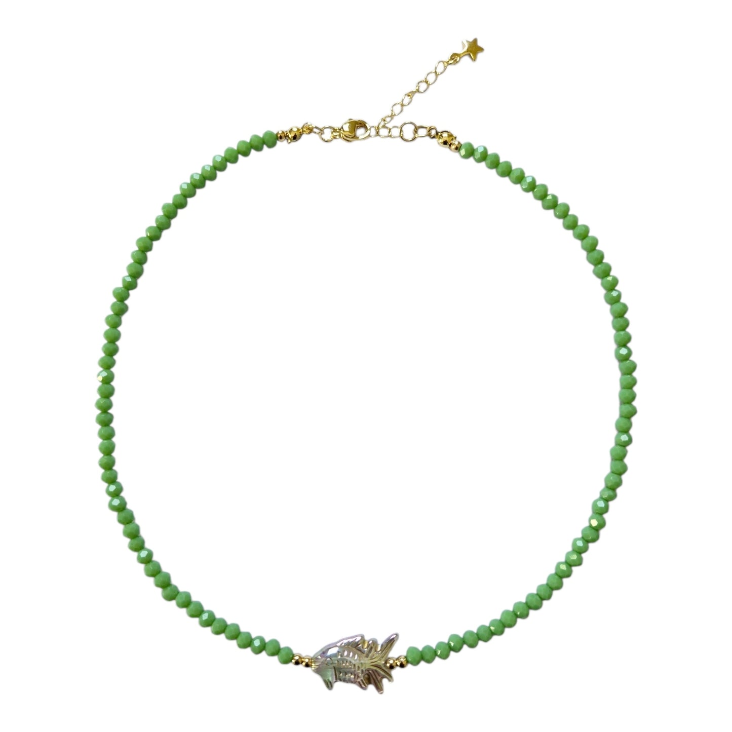 OCEAN GREEN NECKLACE