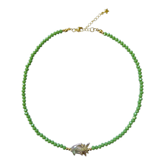 OCEAN GREEN NECKLACE