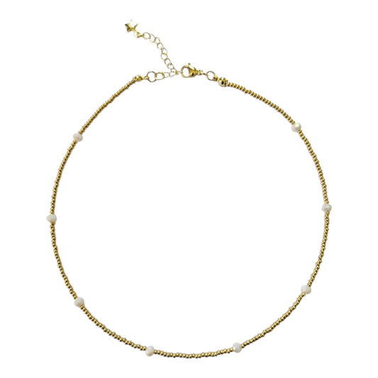 NECKLACE BASIC BEIGE