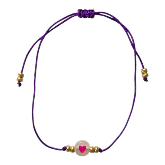 HEART PINK BRACELET