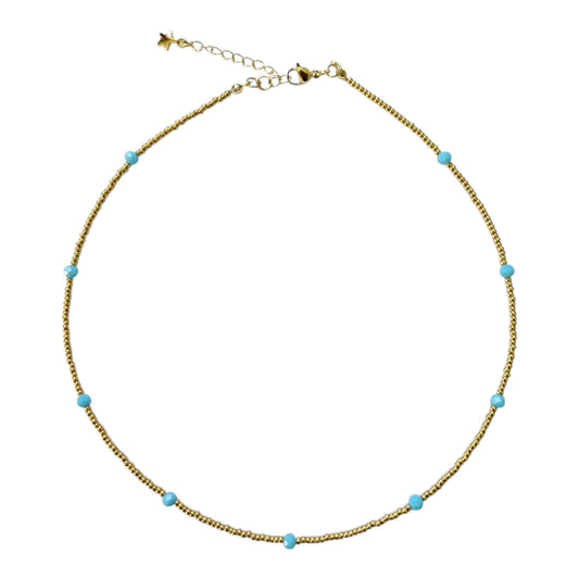 NECKLACE BASIC BLUE