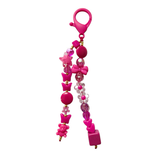 FUSCIA KEYCHAINS