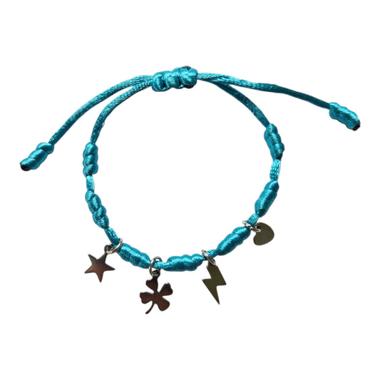TORQUOISE CHARM BRACELET
