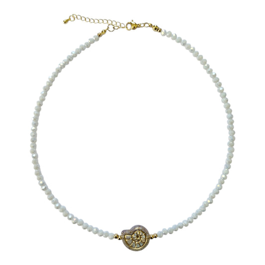 OCEAN WHITE NECKLACE