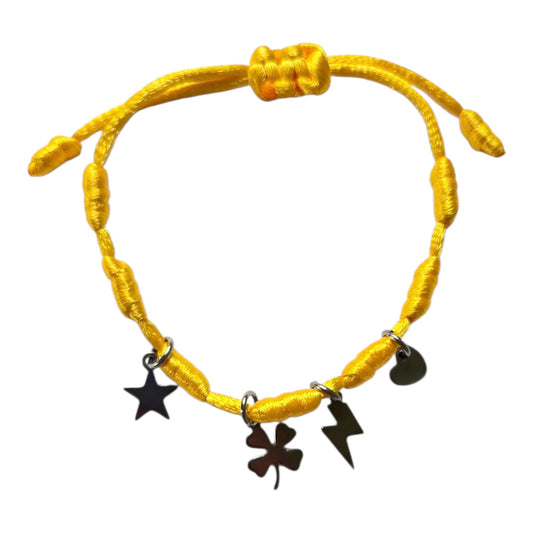 YELLOW CHARM BRACELET